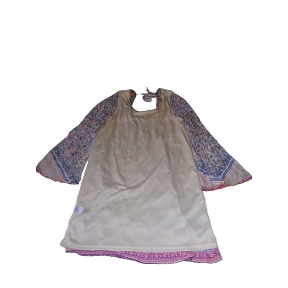 Allison Brittney Boho Floral Print Midi Dress Tunic Women's Size Medium - Picture 6 of 15